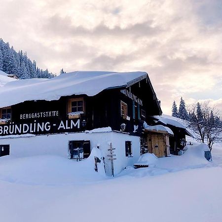 Bruendling-Alm Berggasthof Auf 1167M Auf Dem Hochfelln Bergen  Dış mekan fotoğraf