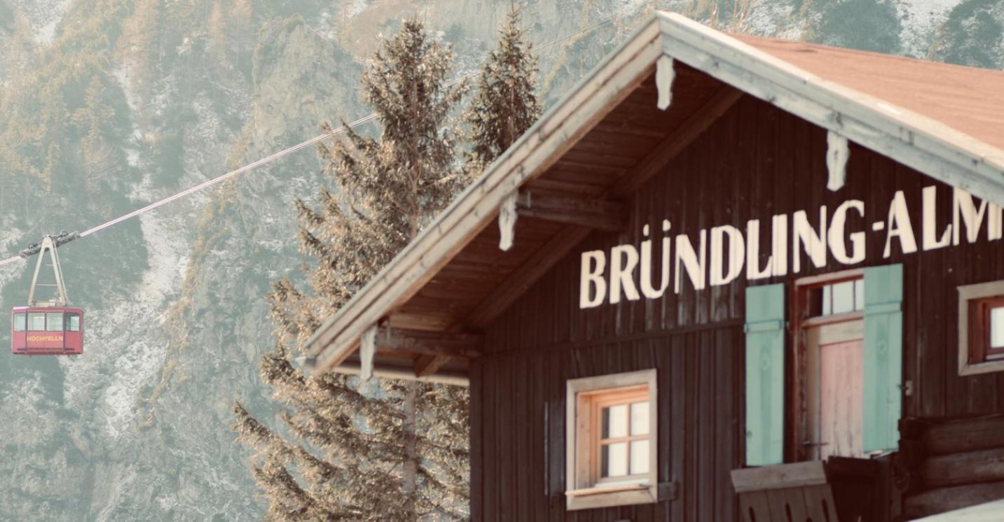 Bruendling-Alm Berggasthof Auf 1167M Auf Dem Hochfelln Bergen  Dış mekan fotoğraf